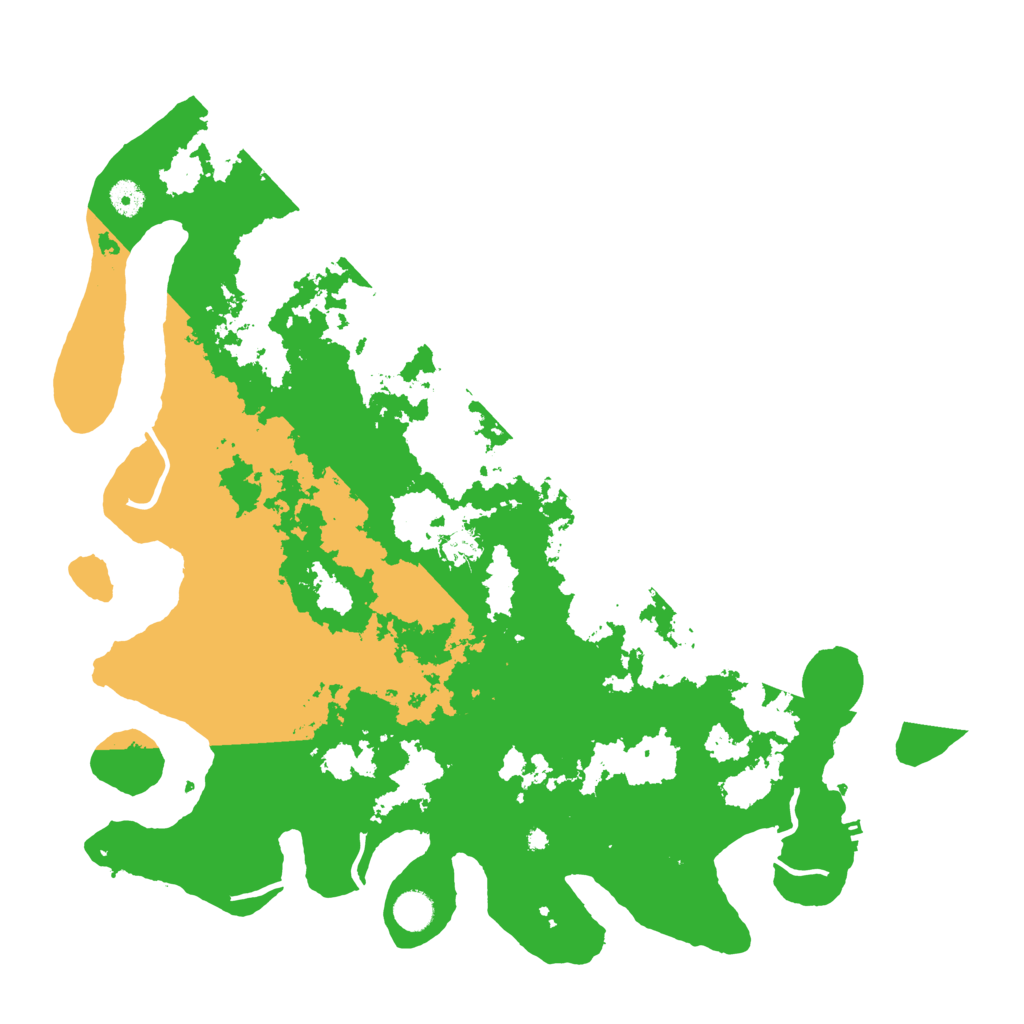 Biome Rust Map: Procedural Map, Size: 4500, Seed: 484096728