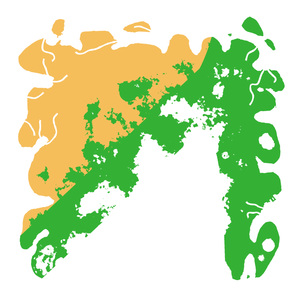 Biome Rust Map: Procedural Map, Size: 4500, Seed: 1760207916