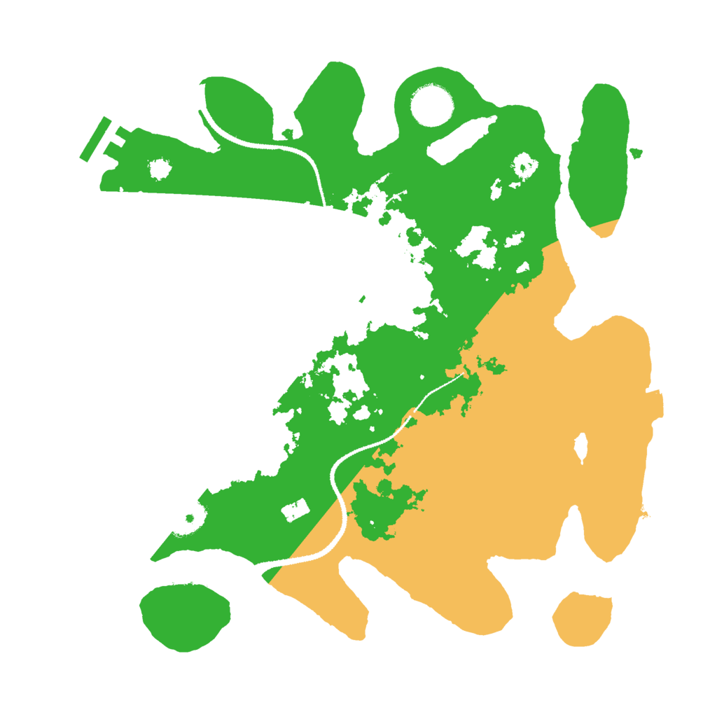 Biome Rust Map: Procedural Map, Size: 3000, Seed: 273696936