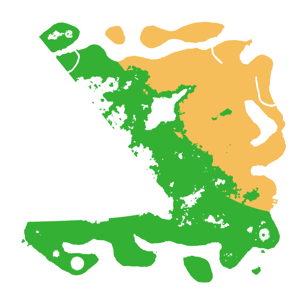 Biome Rust Map: Procedural Map, Size: 4000, Seed: 20369588