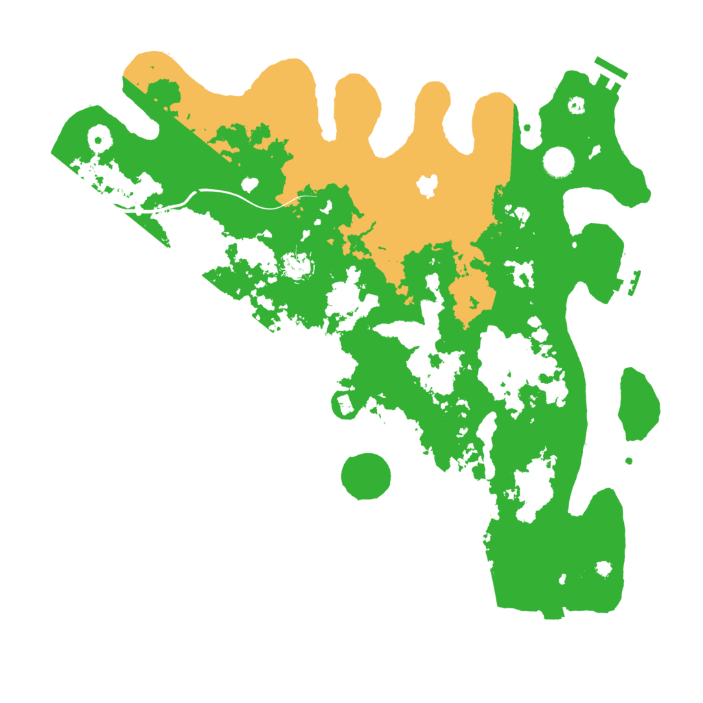 Biome Rust Map: Procedural Map, Size: 4000, Seed: 2050370265