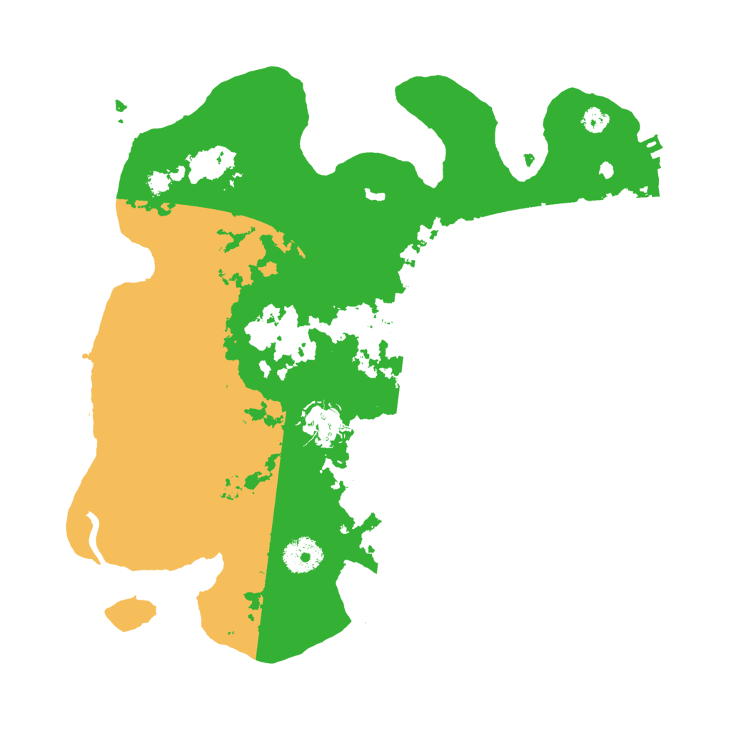 Biome Rust Map: Procedural Map, Size: 3000, Seed: 1580329393