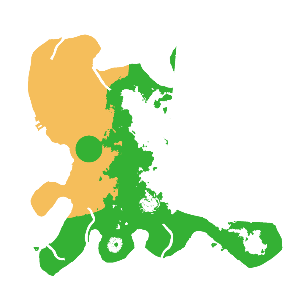 Biome Rust Map: Procedural Map, Size: 3000, Seed: 1228020282
