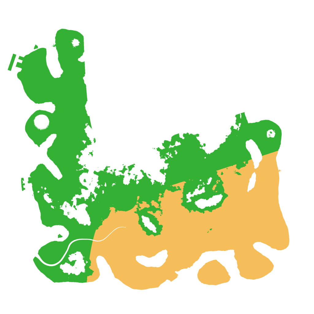 Biome Rust Map: Procedural Map, Size: 3700, Seed: 1720428369