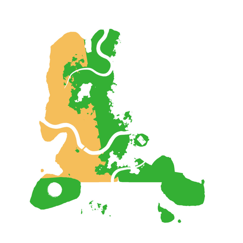 Biome Rust Map: Procedural Map, Size: 3000, Seed: 1437094088