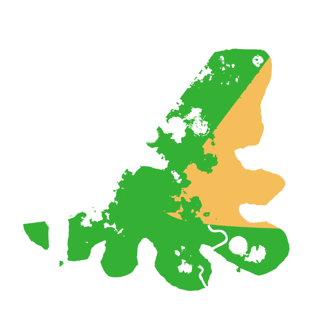 Biome Rust Map: Procedural Map, Size: 3000, Seed: 467742