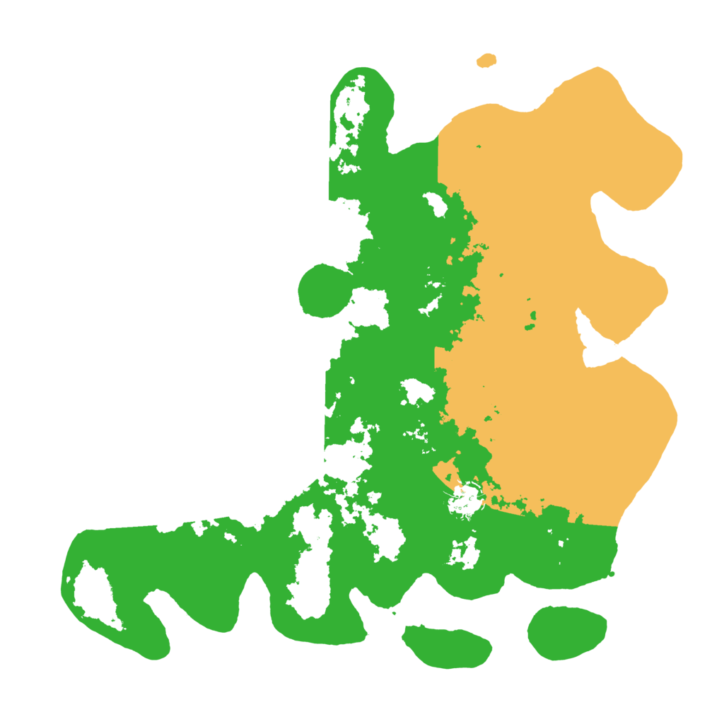Biome Rust Map: Barren, Size: 3700, Seed: 1141638325
