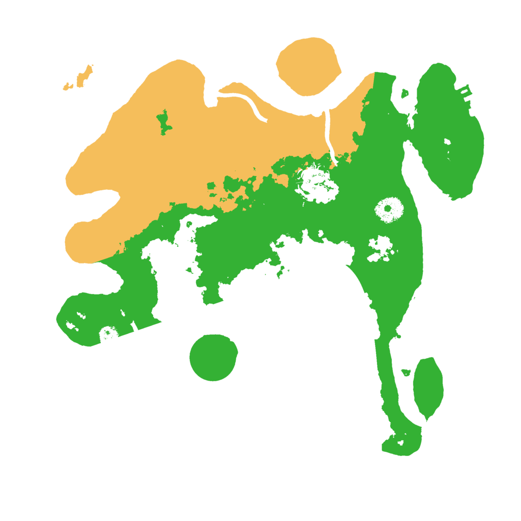 Biome Rust Map: Procedural Map, Size: 3000, Seed: 62339519