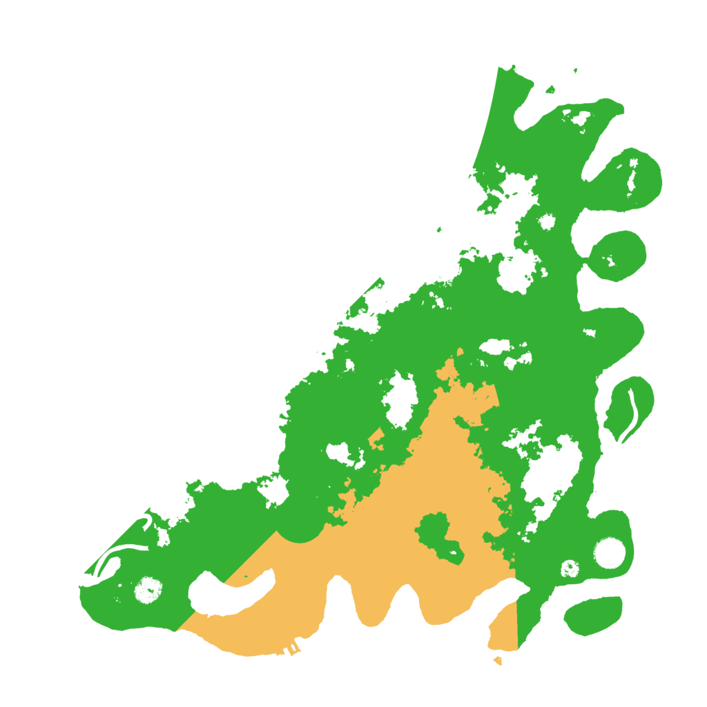 Biome Rust Map: Procedural Map, Size: 4000, Seed: 46859