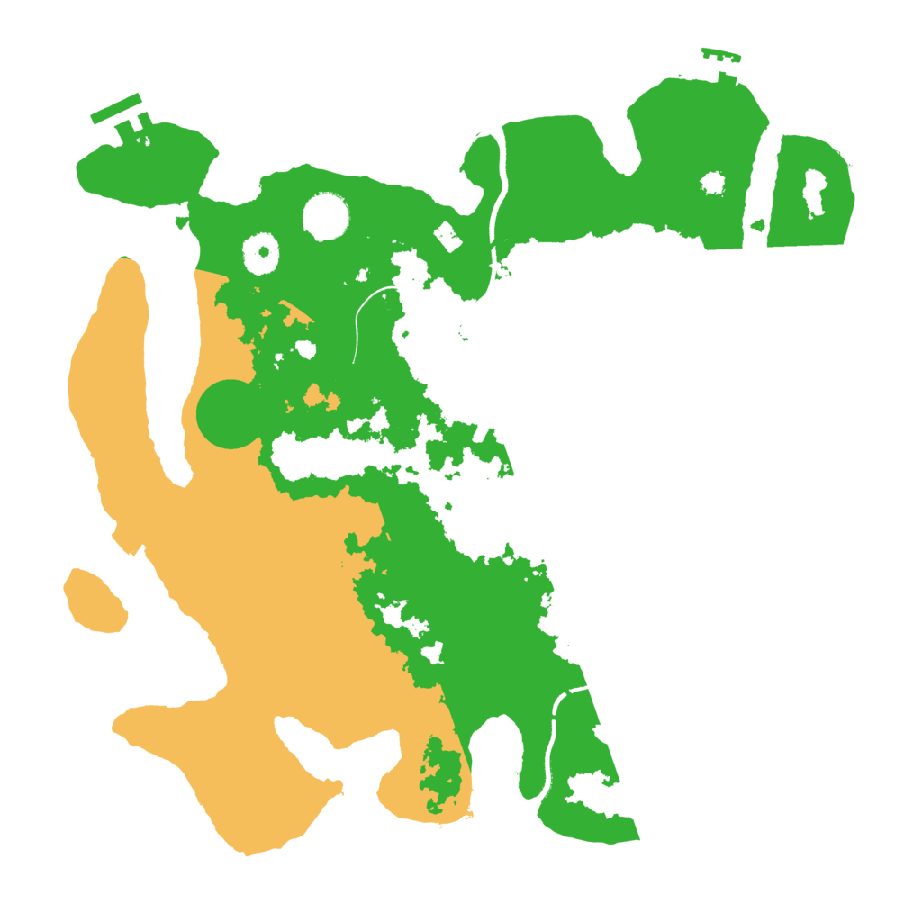 Biome Rust Map: Procedural Map, Size: 3500, Seed: 1203644481