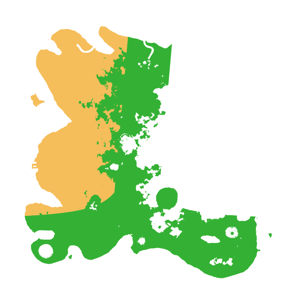 Biome Rust Map: Procedural Map, Size: 3700, Seed: 841833888