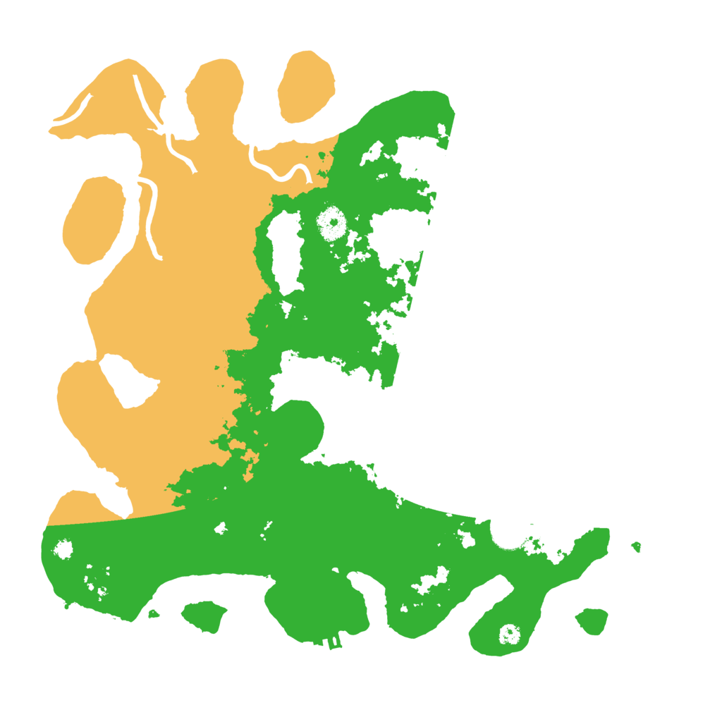 Biome Rust Map: Procedural Map, Size: 3500, Seed: 882318663