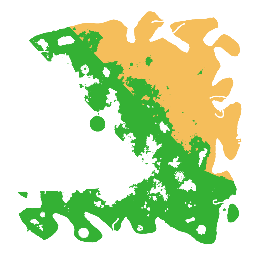 Biome Rust Map: Procedural Map, Size: 4500, Seed: 45900