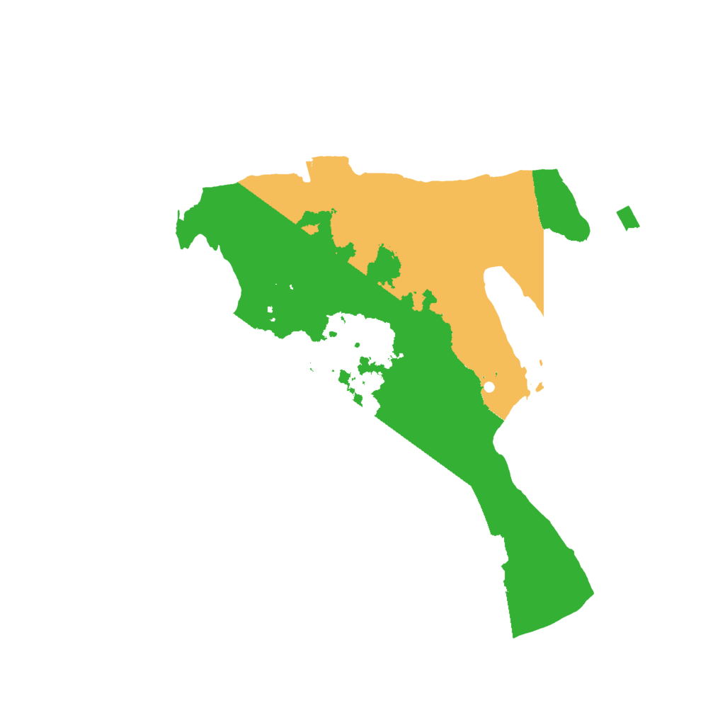 Biome Rust Map: Procedural Map, Size: 2000, Seed: 7868623