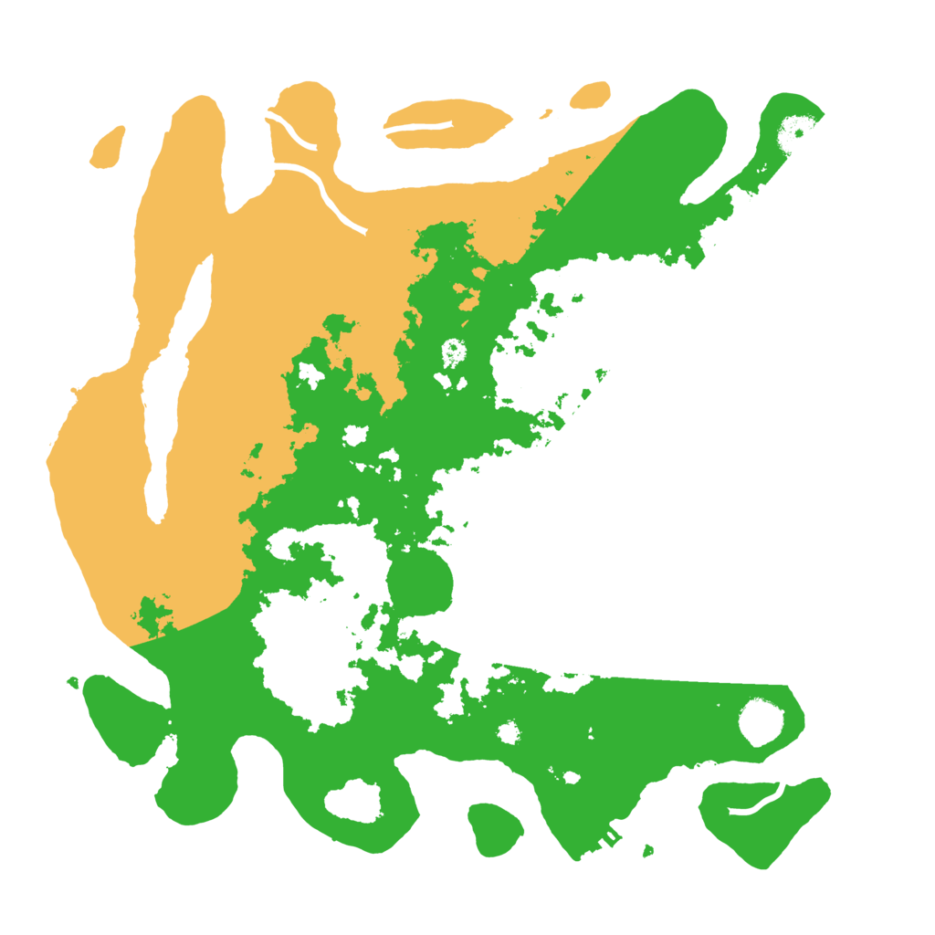 Biome Rust Map: Procedural Map, Size: 3800, Seed: 236665123