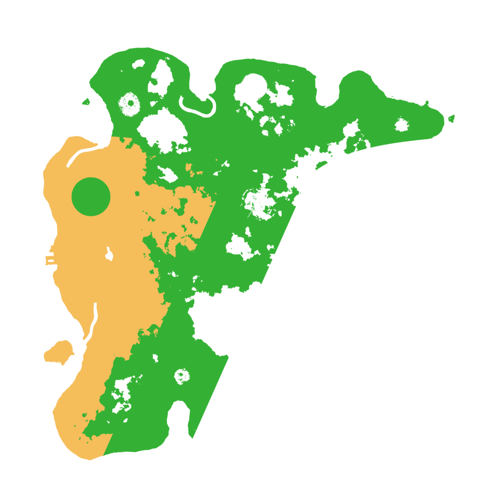 Biome Rust Map: Procedural Map, Size: 3400, Seed: 51726