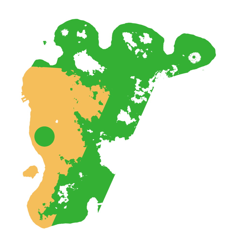 Biome Rust Map: Procedural Map, Size: 3250, Seed: 51726