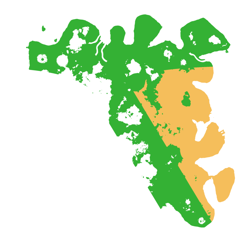 Biome Rust Map: Procedural Map, Size: 3800, Seed: 23690