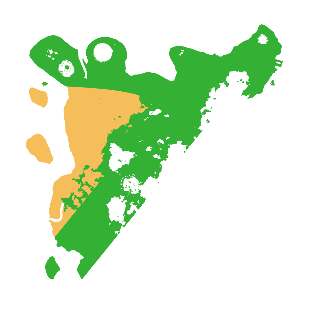 Biome Rust Map: Procedural Map, Size: 3000, Seed: 2451357