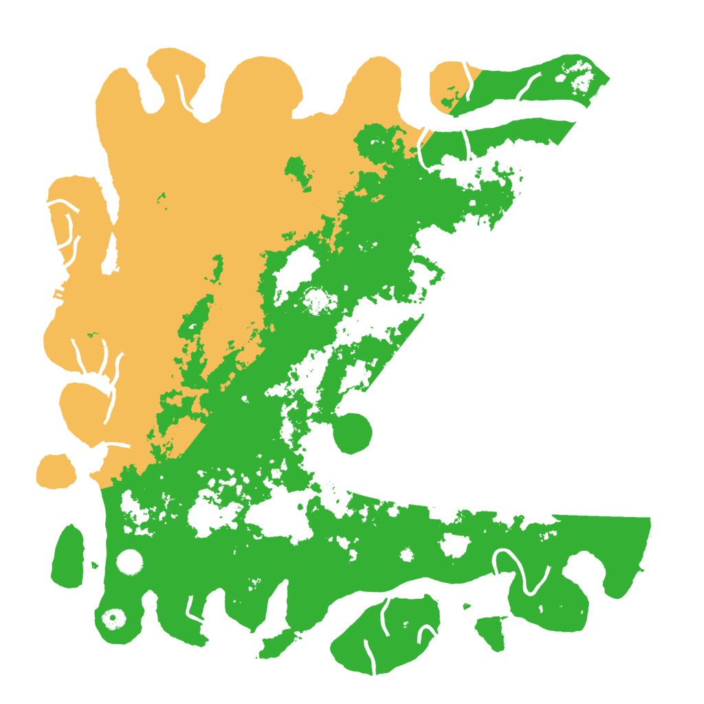 Biome Rust Map: Procedural Map, Size: 4800, Seed: 2085367699