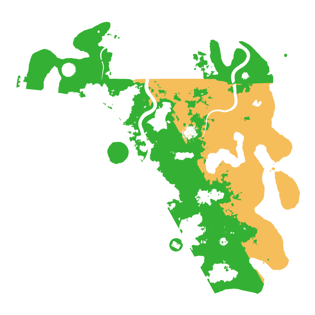 Biome Rust Map: Procedural Map, Size: 4000, Seed: 1163574757