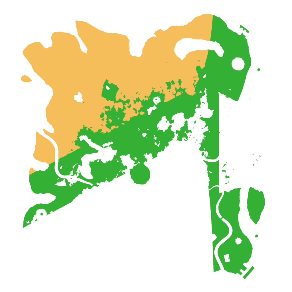 Biome Rust Map: Procedural Map, Size: 4000, Seed: 1812813054