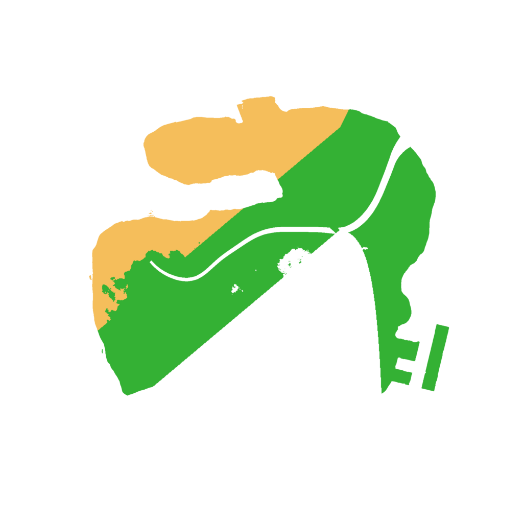 Biome Rust Map: Procedural Map, Size: 1600, Seed: 886233585