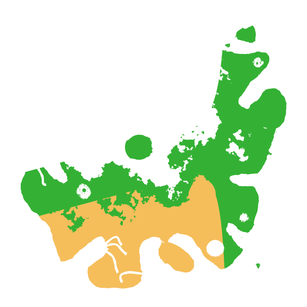 Biome Rust Map: Procedural Map, Size: 3250, Seed: 8786