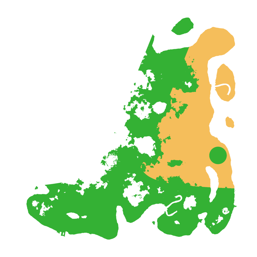 Biome Rust Map: Procedural Map, Size: 3900, Seed: 27733210