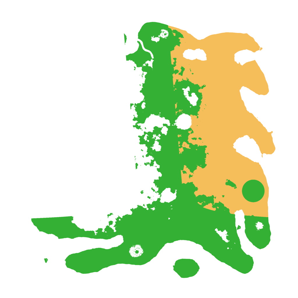 Biome Rust Map: Procedural Map, Size: 3500, Seed: 732085645