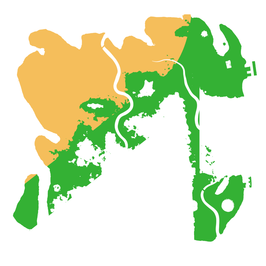 Biome Rust Map: Procedural Map, Size: 3750, Seed: 1059619508
