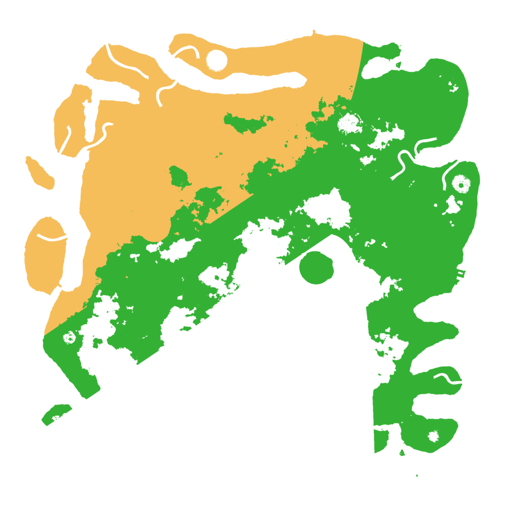 Biome Rust Map: Procedural Map, Size: 4250, Seed: 215761519