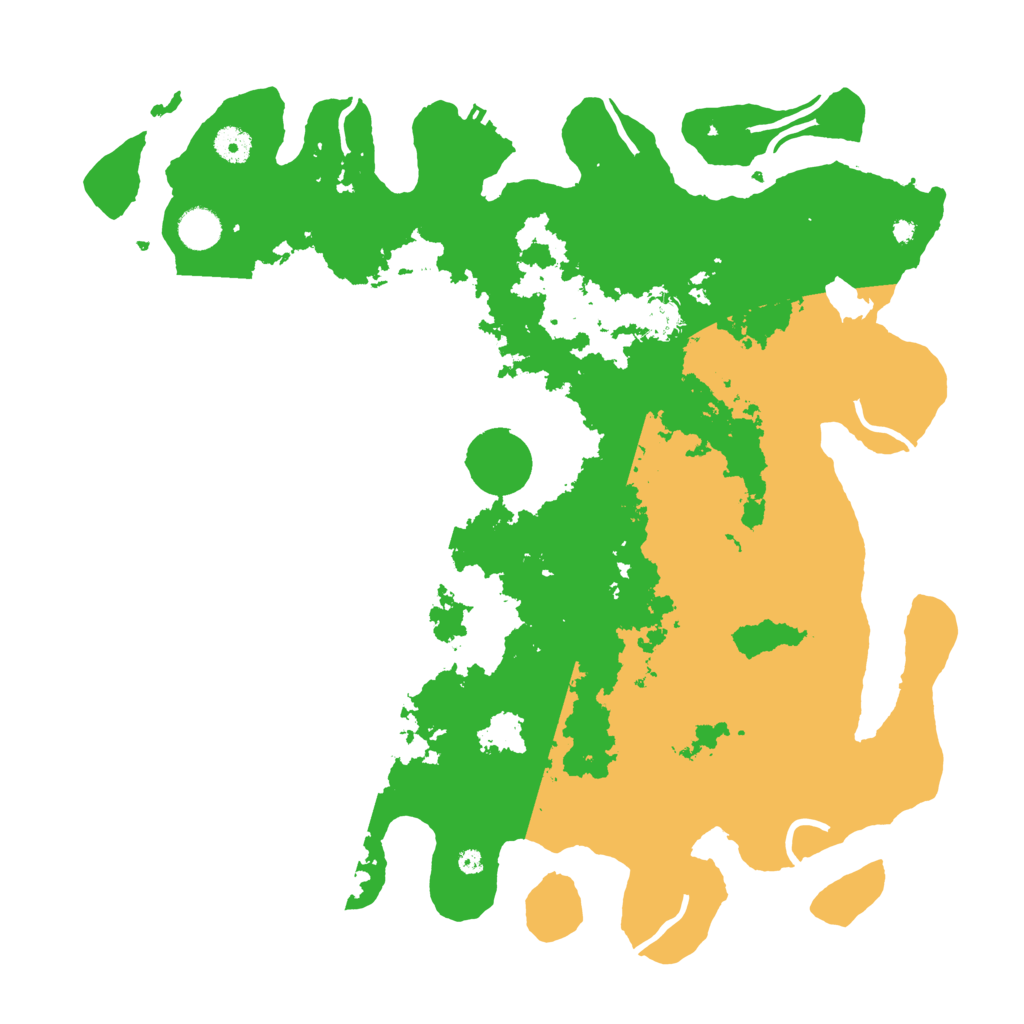 Biome Rust Map: Procedural Map, Size: 4250, Seed: 7677