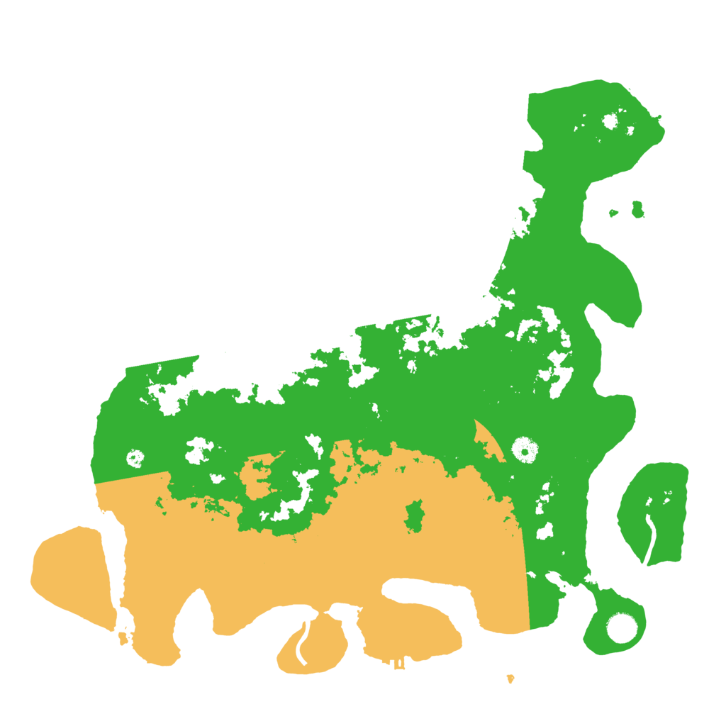 Biome Rust Map: Procedural Map, Size: 4250, Seed: 49863141
