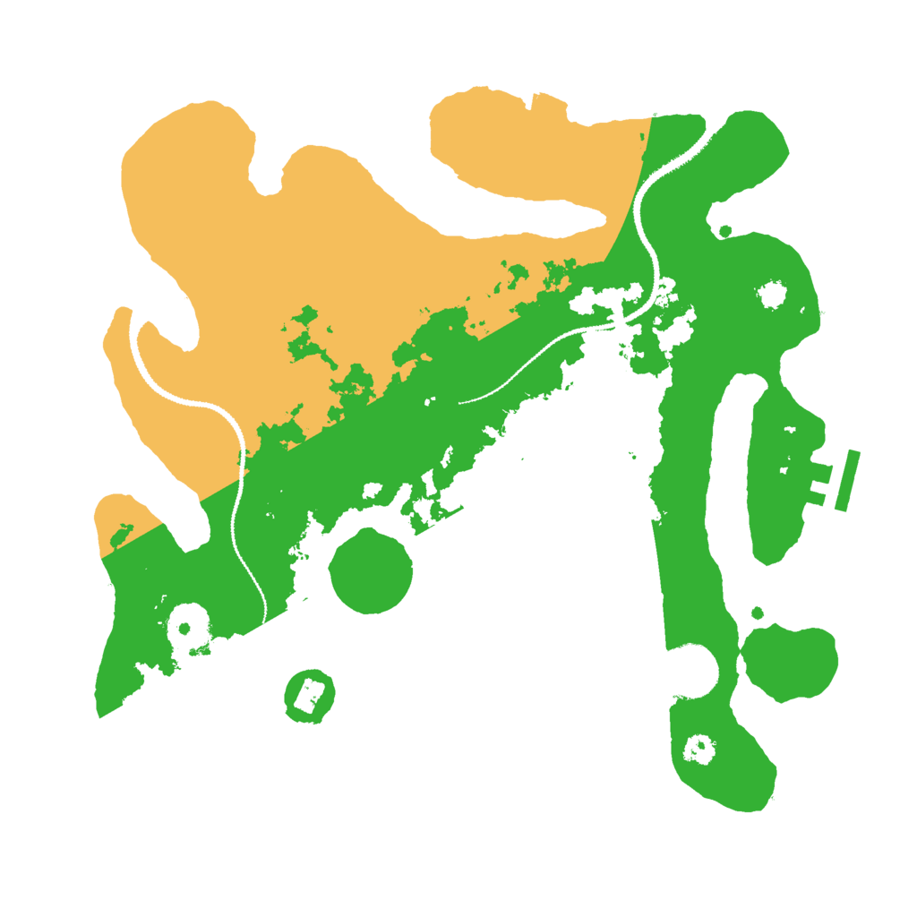 Biome Rust Map: Procedural Map, Size: 3001, Seed: 1100906867