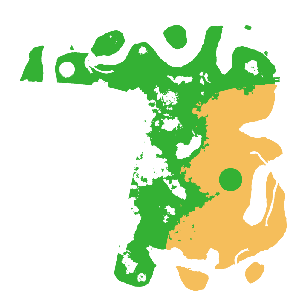 Biome Rust Map: Procedural Map, Size: 3500, Seed: 696858451