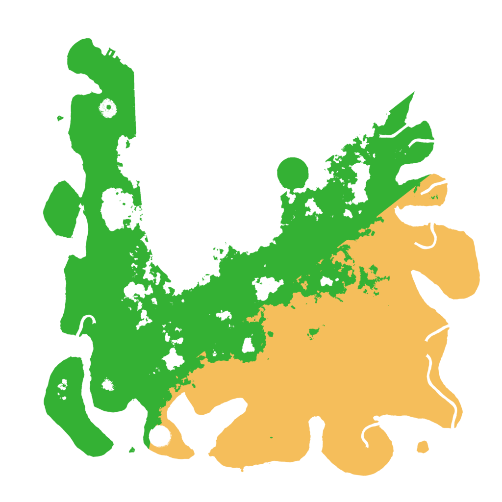 Biome Rust Map: Procedural Map, Size: 4250, Seed: 72001