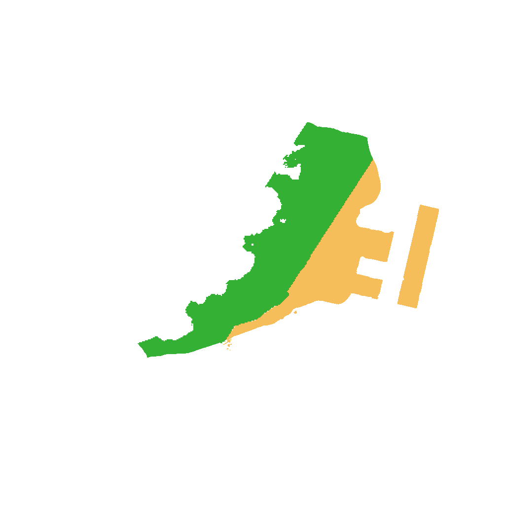 Biome Rust Map: Procedural Map, Size: 1000, Seed: 32345