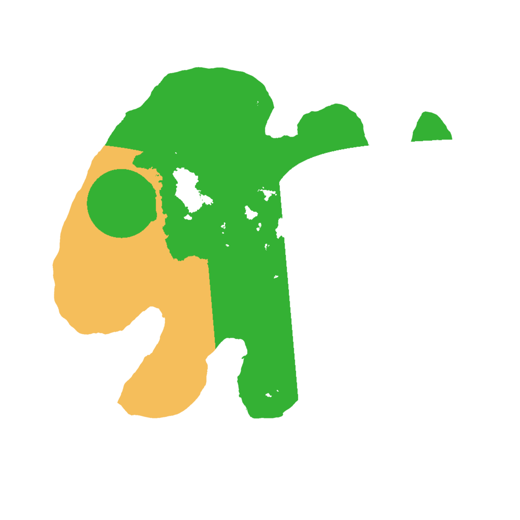 Biome Rust Map: Barren, Size: 2000, Seed: 5667777