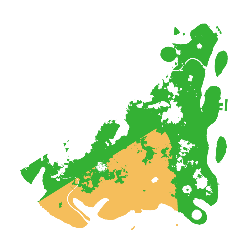 Biome Rust Map: Procedural Map, Size: 4250, Seed: 2121434161