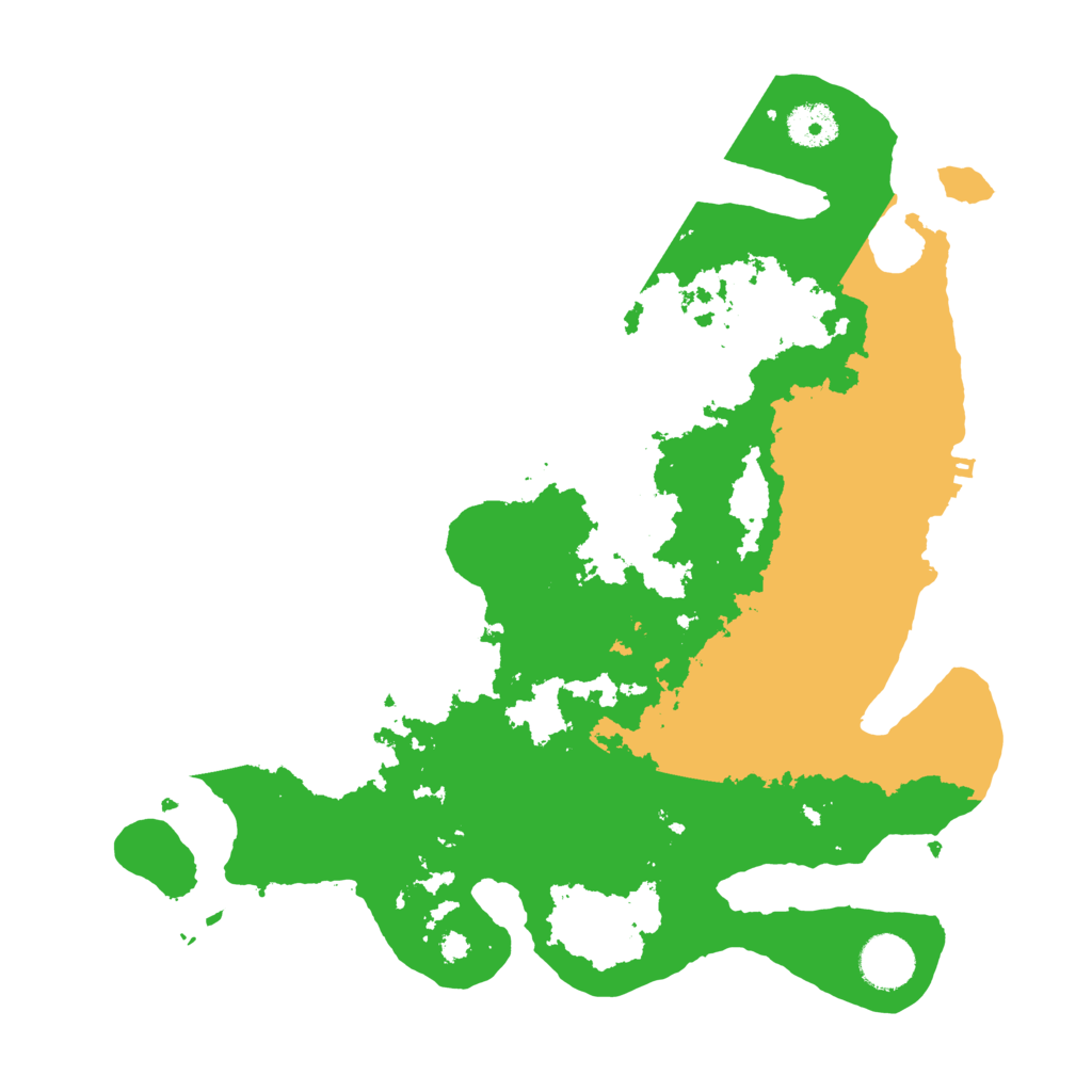 Biome Rust Map: Procedural Map, Size: 3500, Seed: 569142909