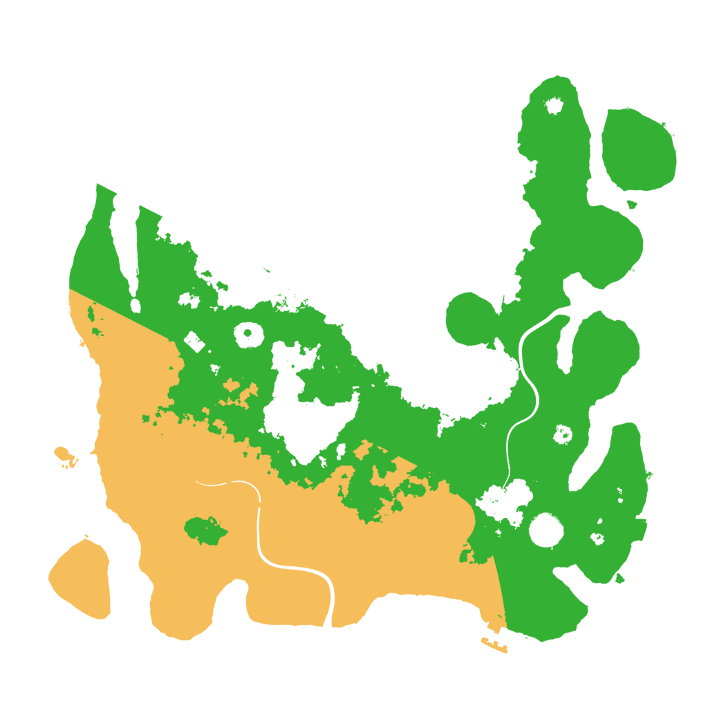Biome Rust Map: Procedural Map, Size: 3750, Seed: 150893905