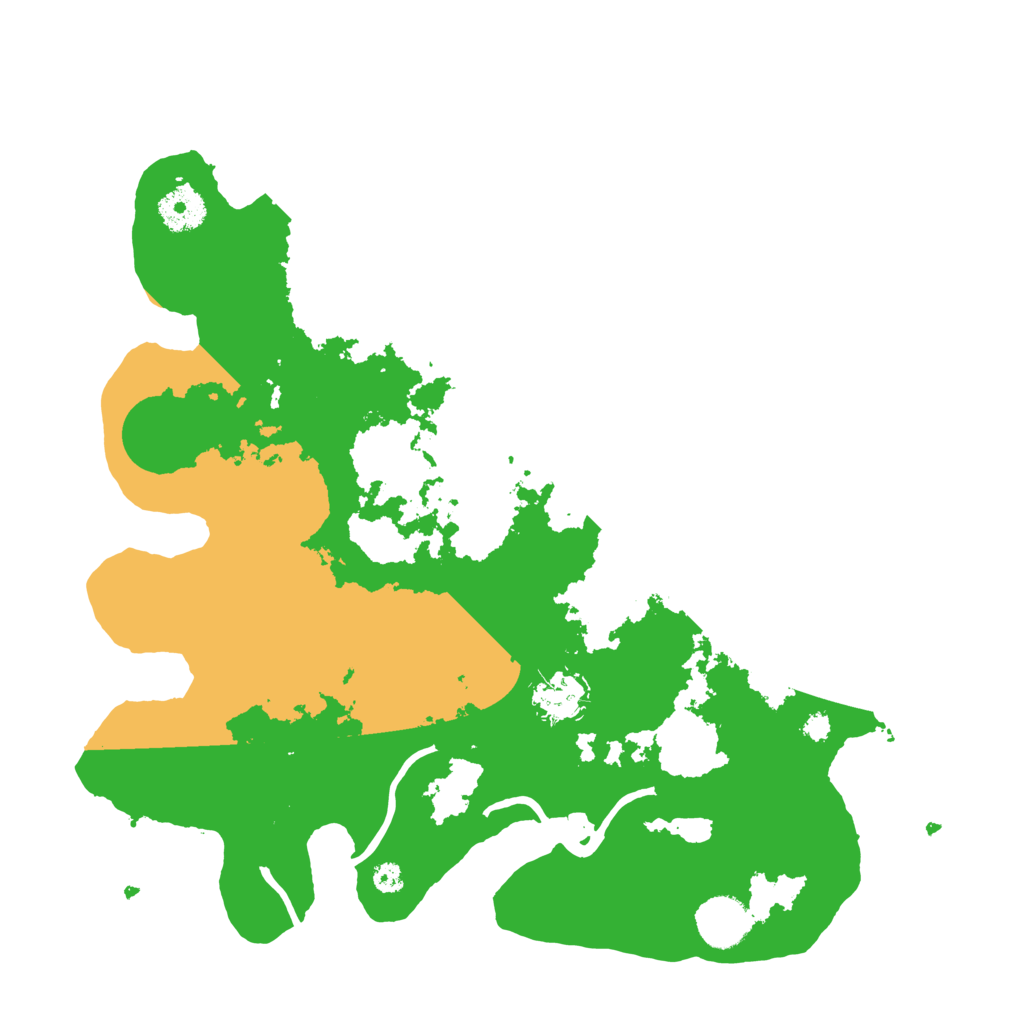 Biome Rust Map: Procedural Map, Size: 3500, Seed: 1798331413