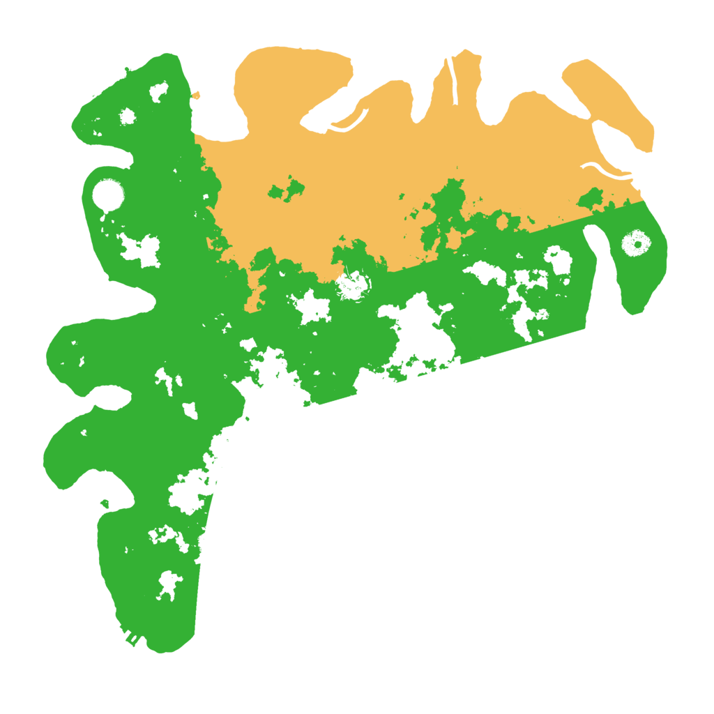 Biome Rust Map: Procedural Map, Size: 4000, Seed: 7430992