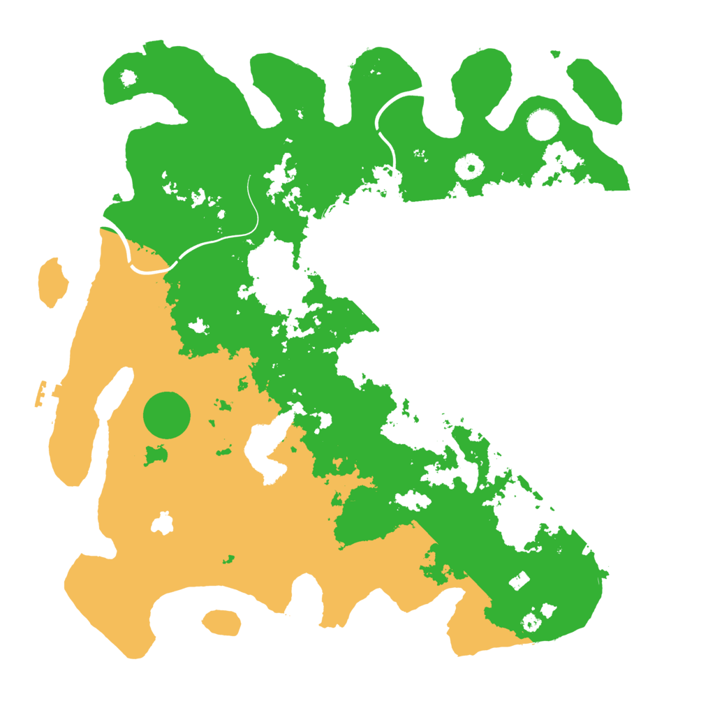 Biome Rust Map: Procedural Map, Size: 4000, Seed: 3748