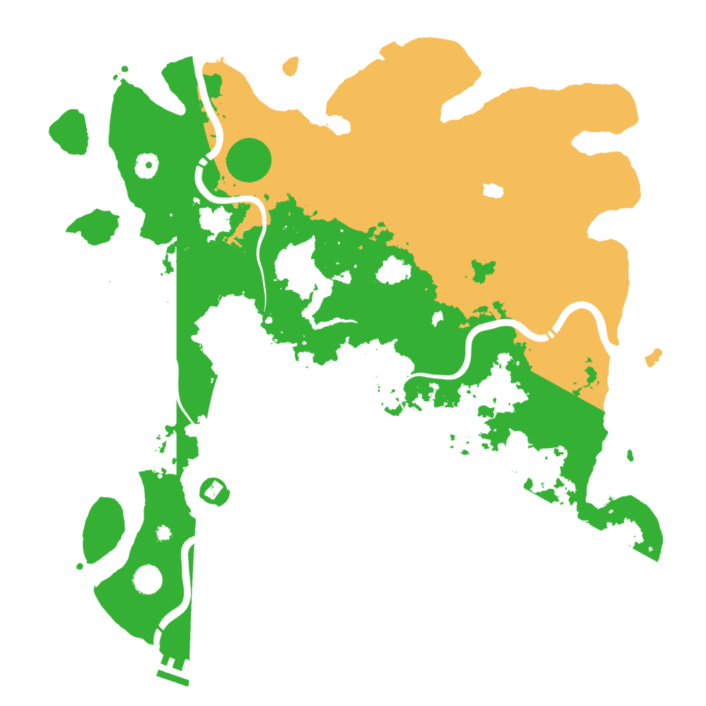 Biome Rust Map: Procedural Map, Size: 4250, Seed: 1516796274