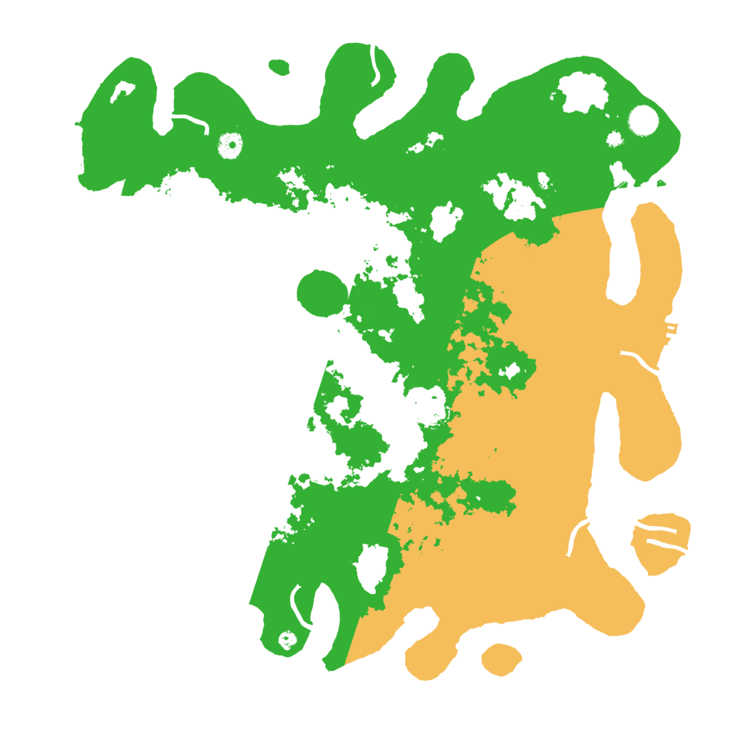 Biome Rust Map: Procedural Map, Size: 4250, Seed: 2008355473