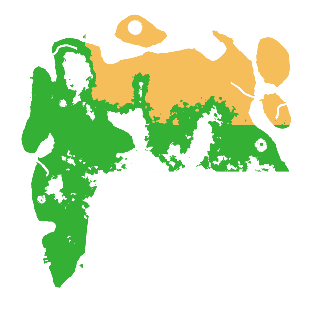 Biome Rust Map: Procedural Map, Size: 3800, Seed: 425744946