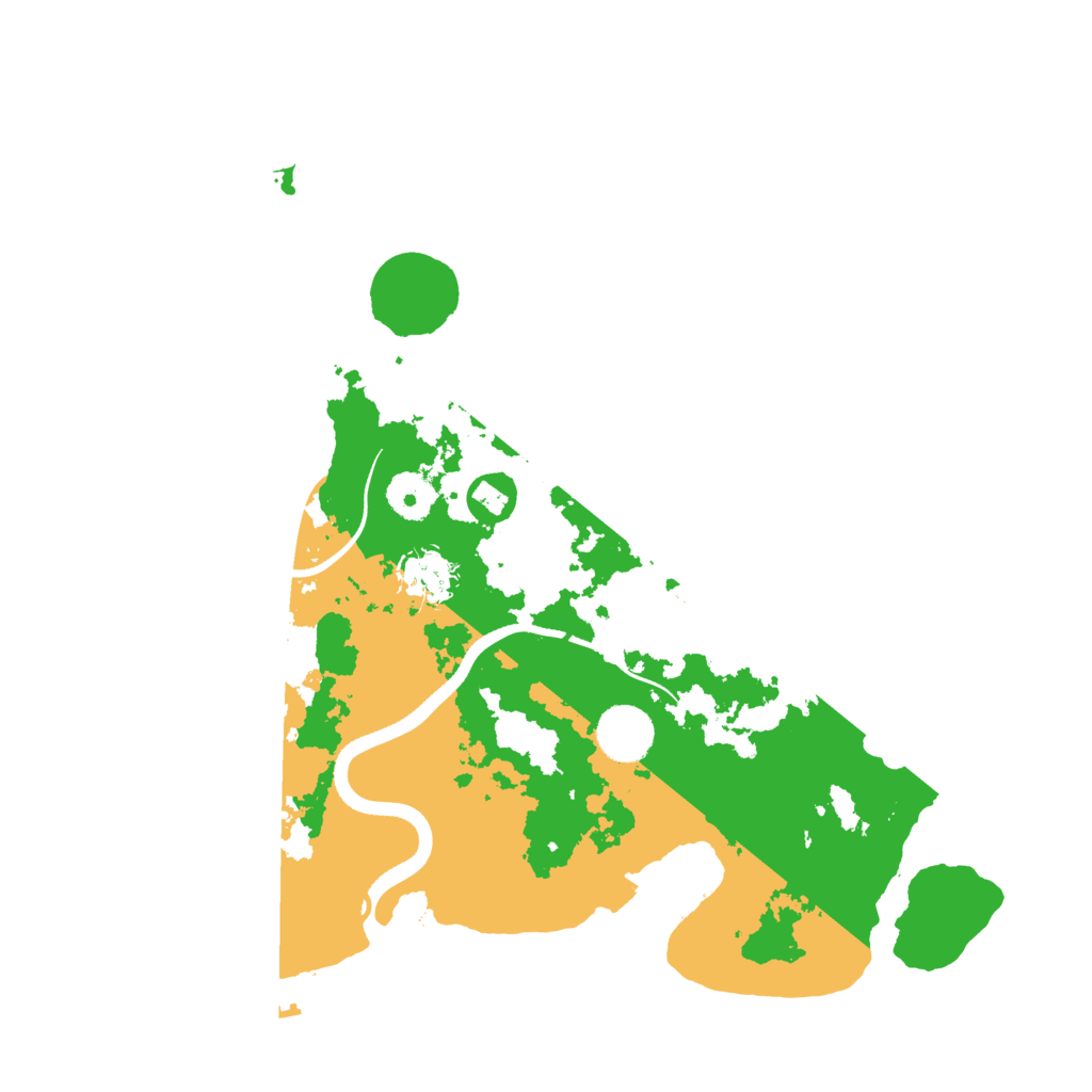 Biome Rust Map: Procedural Map, Size: 3500, Seed: 610974212