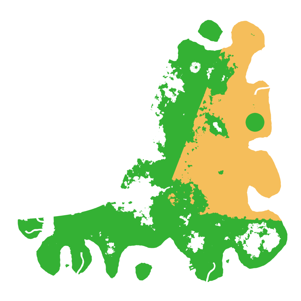 Biome Rust Map: Procedural Map, Size: 4250, Seed: 351110564